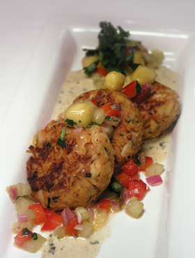 Jumbo Lump Crab Cakes, Cajun Remoulade